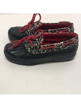 𝅺Sperry Women’s Duck Low Cut Rubber Rain Shoes 6